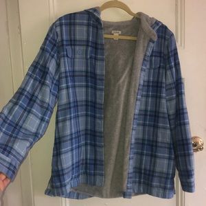 Fleece lined LL bean flannel